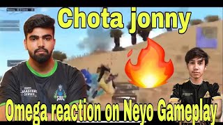 Omega reaction on Neyo t1 gameplay 🔥