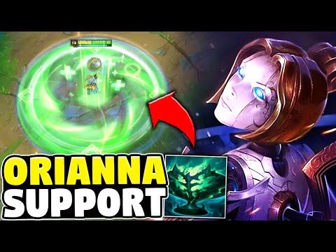 Orianna Support has a 60% winrate with THIS build ... (YOUR ULTIMATE HEALS ENTIRE TEAM!)