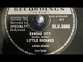 Little Richard - Kansas City 78rpm
