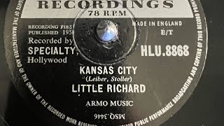 Little Richard - Kansas City 78rpm
