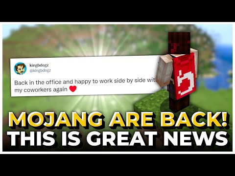 MOJANG ARE BACK! | Great Minecraft Wild Update News (Minecraft 1.19)