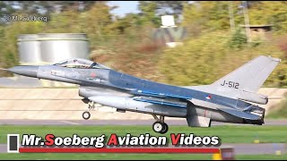 ARRIVALS of the Day, F16's Neth.AF at Volkel