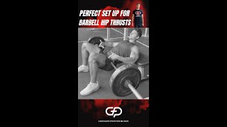 How to Properly Perform Barbell Hip Thrusts With Good Form (Perfect Set Up And Exercise Tutorial)