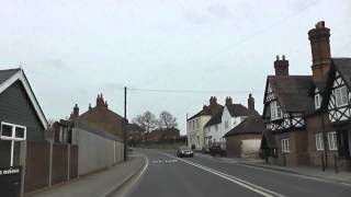 preview picture of video 'Driving On The A4104 & A38 From Upton upon Severn To Worcester, Worcestershire, England 7th April'