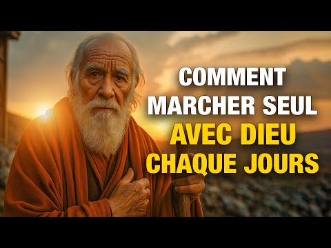 Stop worrying and learn to walk alone with God