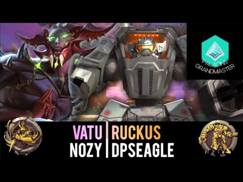 Paladins Grandmaster | Pro VS Pro : Vatu & Ruckus (nözy & DpsEagle)