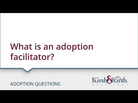 Adoption Questions: What is an adoption facilitator?