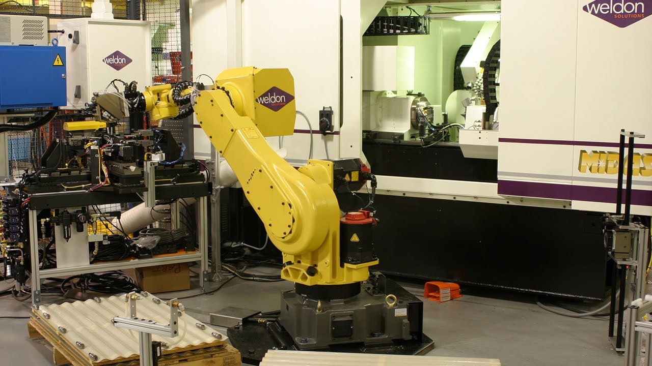 Industrial Automation with Weldon Robotics