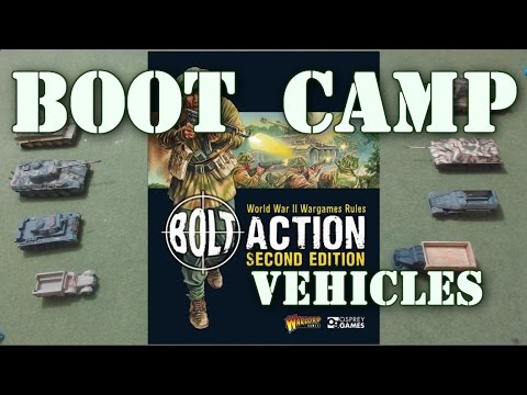 Bolt Action 2nd Ed Boot Camp #10 Vehicles