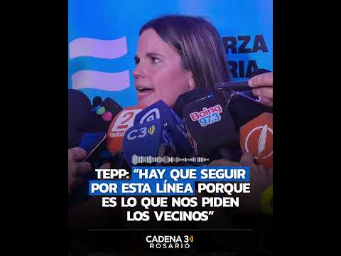 Caren Tepp tras quedar segunda en las elecciones en Santa Fe | Cadena 3 Rosario
