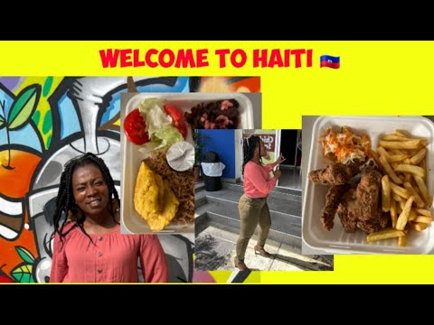 Visiting LI CHO CHICKEN in Haiti