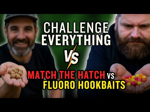 Best Carp Fishing Hookbait? Fluoro vs Match the Hatch Tested | Challenge Everything | Carp Fishing