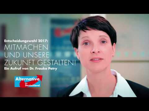 2017 01 31 Aufruf Frauke Petry Wahljahr 2017  Frischer Wind ins Parlament  Wahlen 2017 Berlin AfD