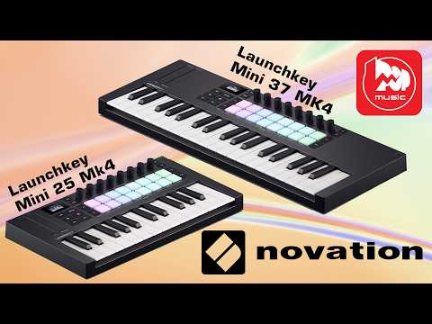 фото midi-клавиатура novation launchkey mk4 25 mini 0