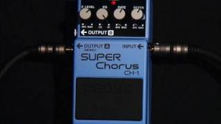 BOSS CH-1 Super Chorus - відео 1