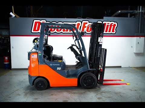 TOYOTA 8FGCU25 5,000lbs LP (Propane) #1947 - Forklift for Sale