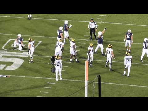 First Play - Timeout - PSU vs. Michigan