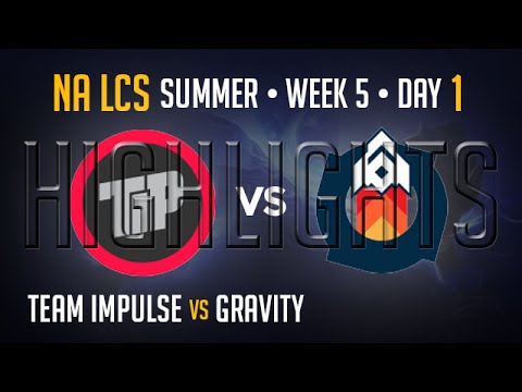 Team Impulse vs Gravity HIGHLIGHTS | Week 5 NA LCS Summer Split 2015 S5 | TIP vs GV W5
