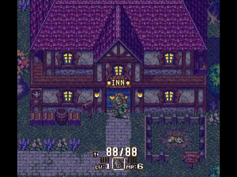 Trials of Mana (SNES) full playthrough (Duran, part 1 of 3)