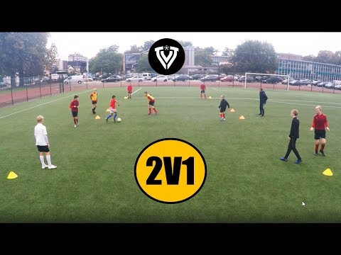 2V1 Game | Football Training