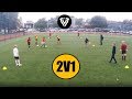 2V1 Game Football Training