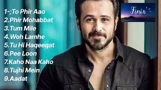 Imran Hashmi Top10 Songs Collection/Bollywood music♥️♥️♥️/Trending song♥️♥️ /Finix Creation🥰