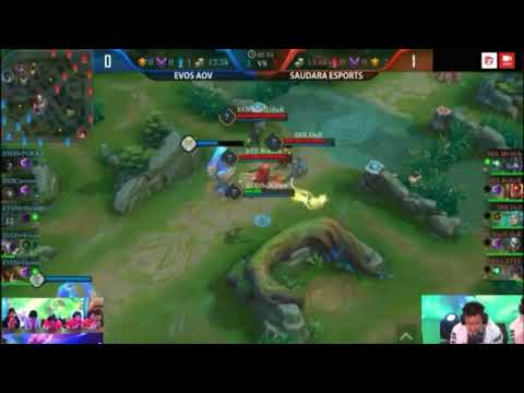 SES VS EVOS match 2 : ASL AOV season 2 2018
