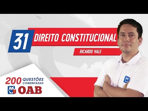 OAB - 200 Questões Comentadas | 31. Direito Constitucional - Desapropriação