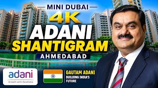 🏙️ Adani Shantigram Ahmedabad | Mini Dubai of Gujarat | 4K Walking Tour