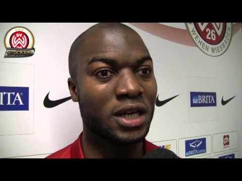 [SVWW] Jose Pierre Vunguidica nach dem Spiel gegen Rostock [SV Wehen Wiesbaden]