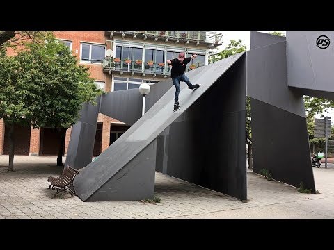 Navy 80s - Nick Lomax X Powerslide Next skates