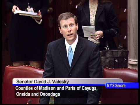 NYS Senator David Valesky Honors the Syracuse Babe Ruth All Star Team - March 1, 2011