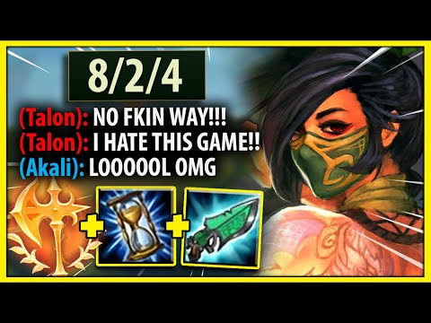 Rank 1 Akali BEST Game of MY LIFE! They LITERALLY had NO CHANCE :) - League of Legends