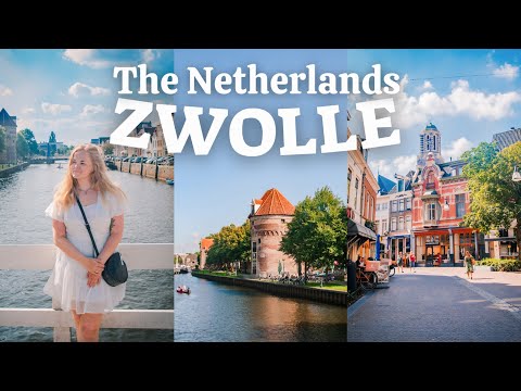 A summer trip to Zwolle 🇳🇱 Netherlands travel vlog