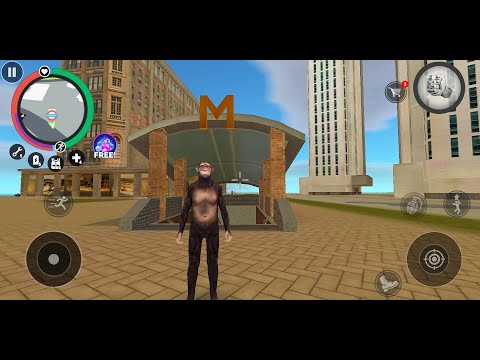 Grand Theft Auto Monkey's highest jump ever - Vegas Crime Simulator/IOS/Android#gta #gtaonline #game