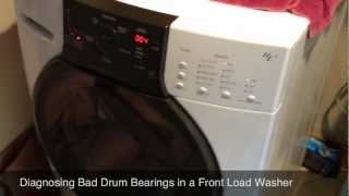 Diagnosing Bad Drum Bearings in a Front-Loading Washer