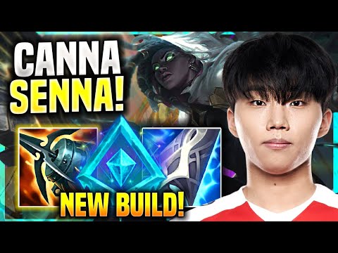 CANNA PLAYS SENNA WITH NEW BUILD! *KRAKEN SLAYER* - T1 Canna Plays Senna ADC vs Miss Fortune!