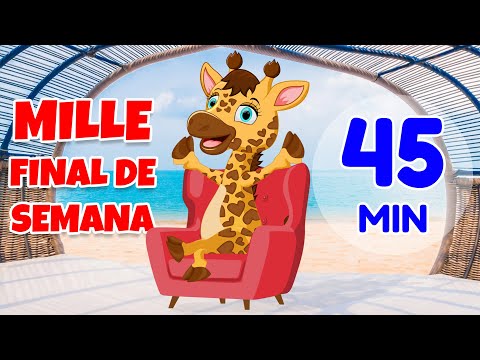 Mille Final de Semana - Giramille 45 min | Desenho Animado Musical