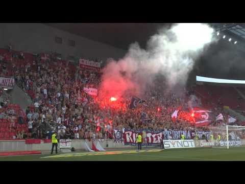 Slavia - Hajduk Split 2:0 - Přátelský zápas k 50 letům Odboru přátel (6.9.2014)