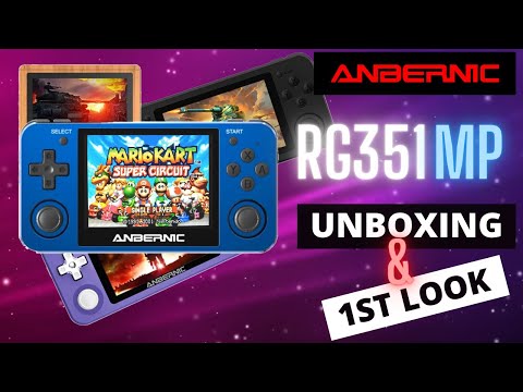 Anbernic RG351MP Unboxing & 1st Look