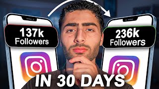How I Gained 99,464 Followers in 30 Days on a Faceless Instagram Page (6 Simple Steps)
