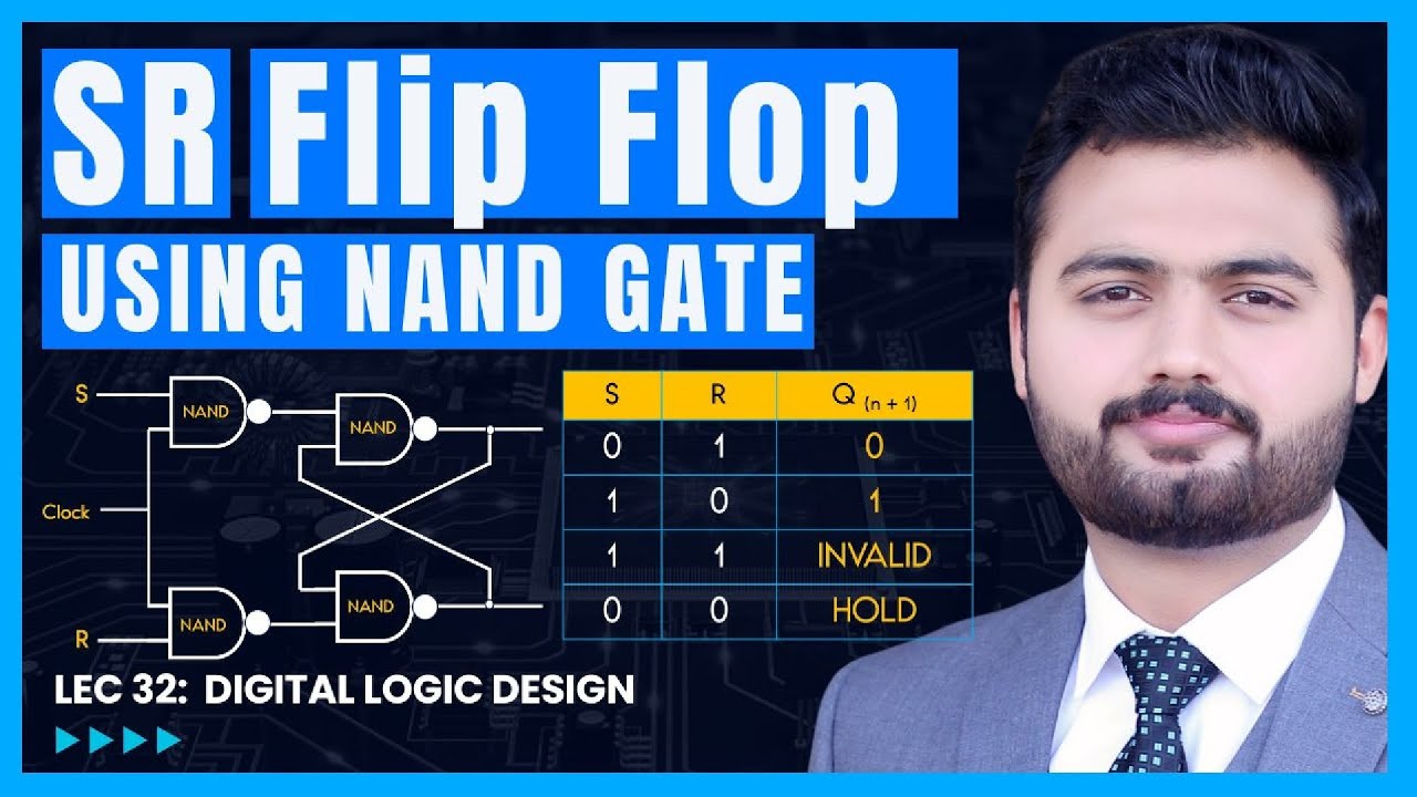 SR Flip Flop using NAND Gate | Working, Truth Table & Circuit Explained
