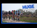 Huge Crash Takes Out The Favourites! | Highlights Of Paris-Roubaix Femmes 2023 | Eurosport