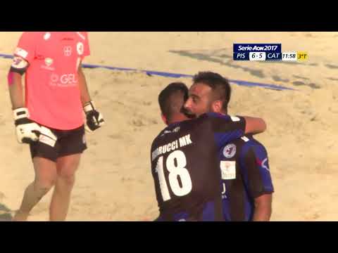 SERIE AON 2017 - Final Eight : HL Semifinale Pisa-Catania 8-10