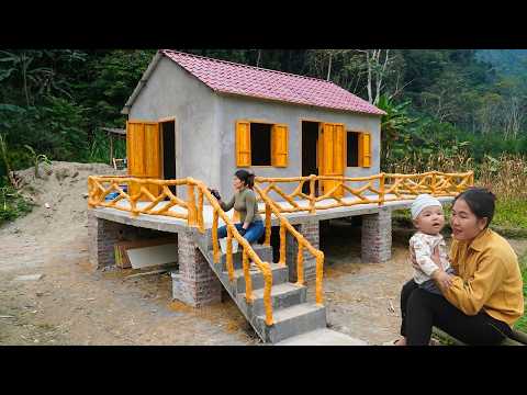 Abandoned With Her Child, the Single Mom Built a Home That Moved Everyone to Tears.