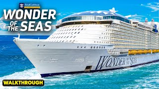 Wonder of the Seas Full Ship Tour 2024 | Full Walkthrough Ship Tour & Review 4K