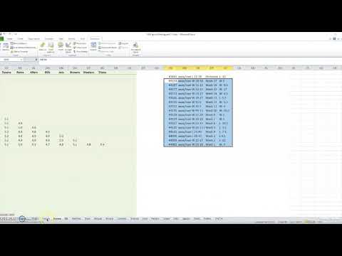 Learn to Code: Excel VBA Sports Betting part 17 - Build Betting Data Macro