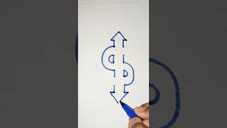 Draw a Dollar sign $$