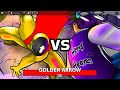 GOLDEN ARROW vs LORD HEAVEN - BEFORE THE FIGHT - Roblox The Strongest Battlegrounds