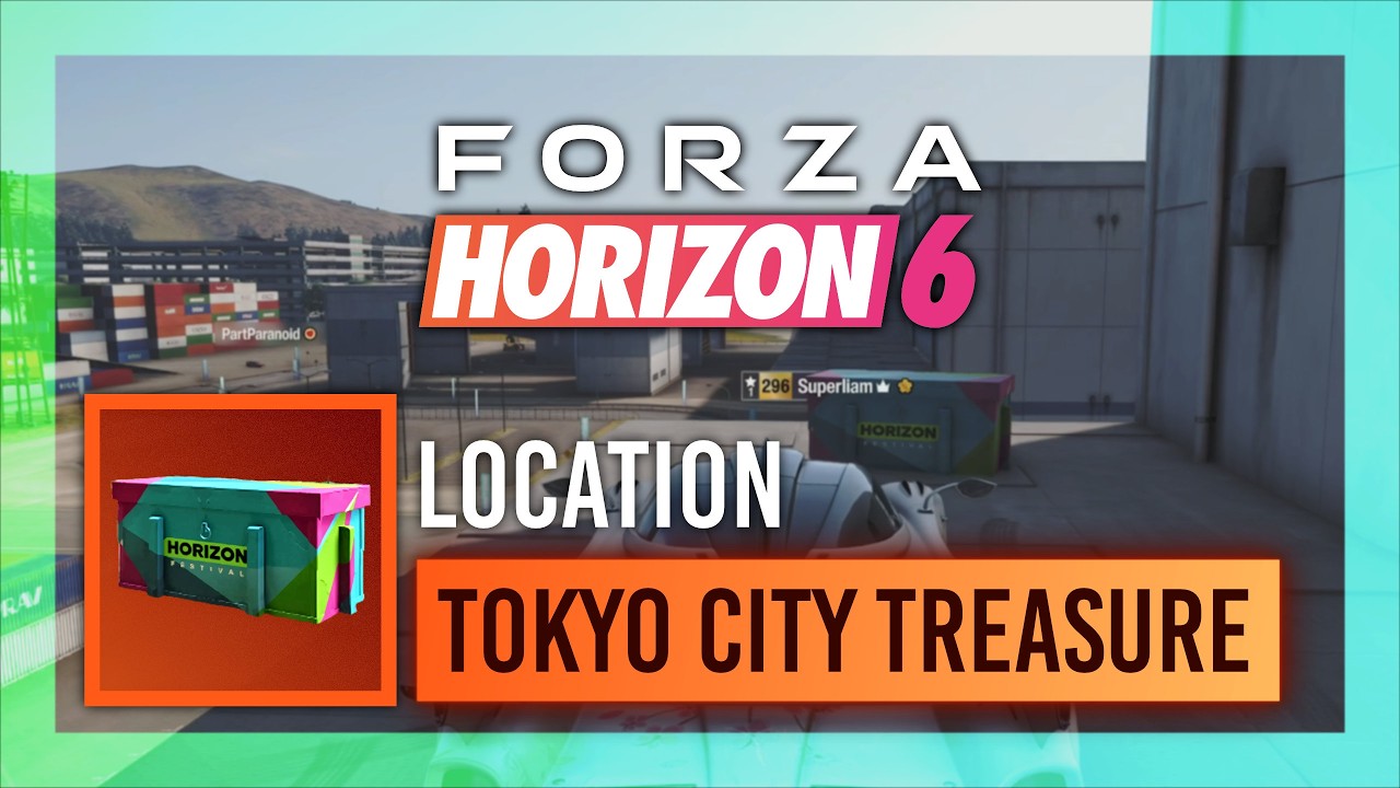 Tokyo City Treasure Hunt Location | Spring Festival Guide | Forza Horizon 6